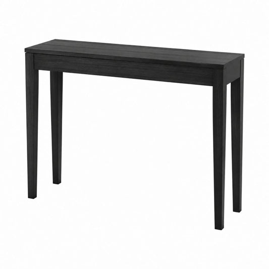 Konsolentisch Schwarz aus MDF rechteckig 120 x 40 x 75 cm
